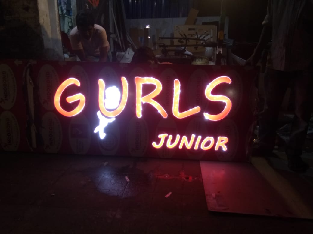 acp led signage board