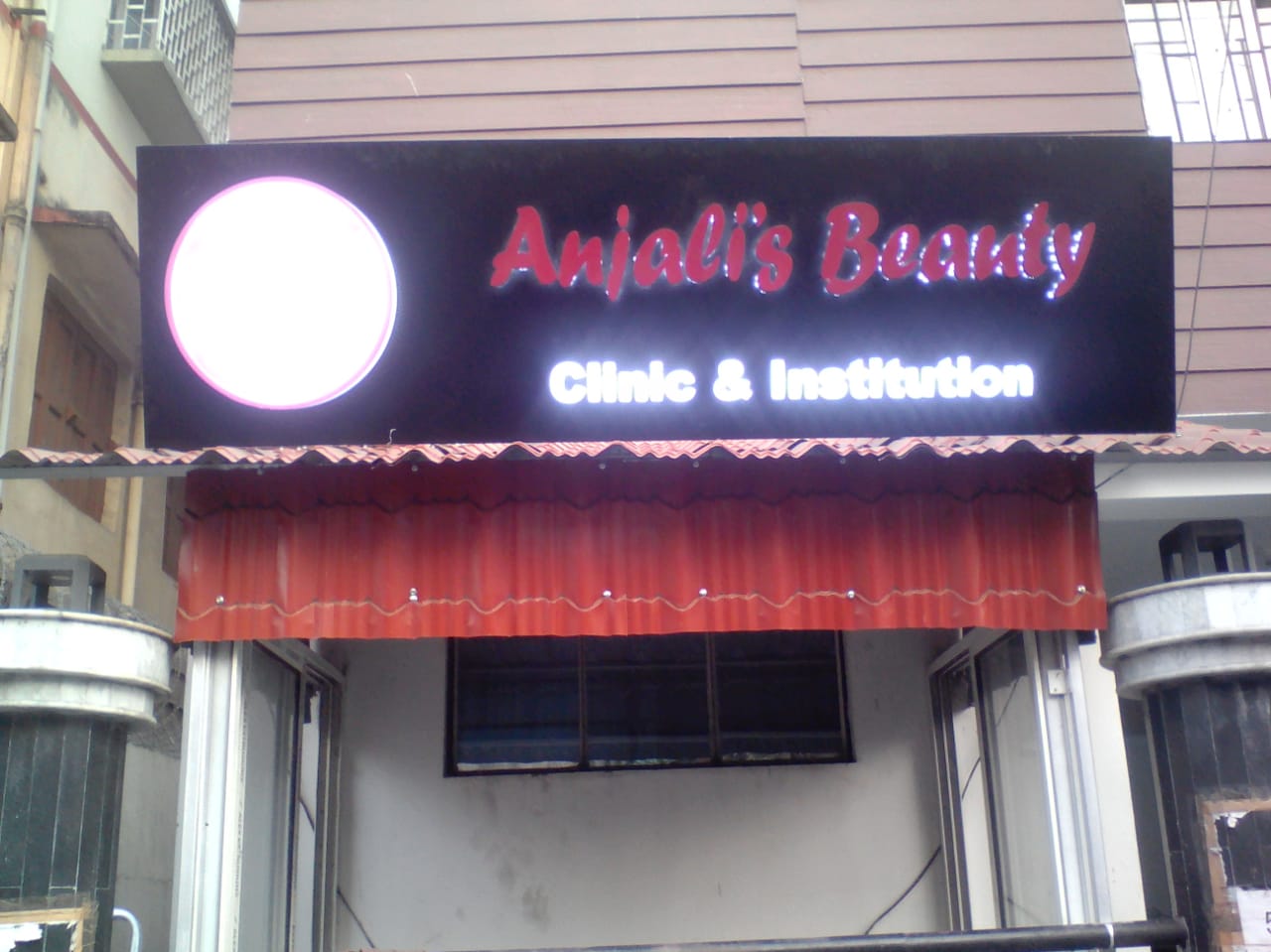 acrylic acp led letter sign board